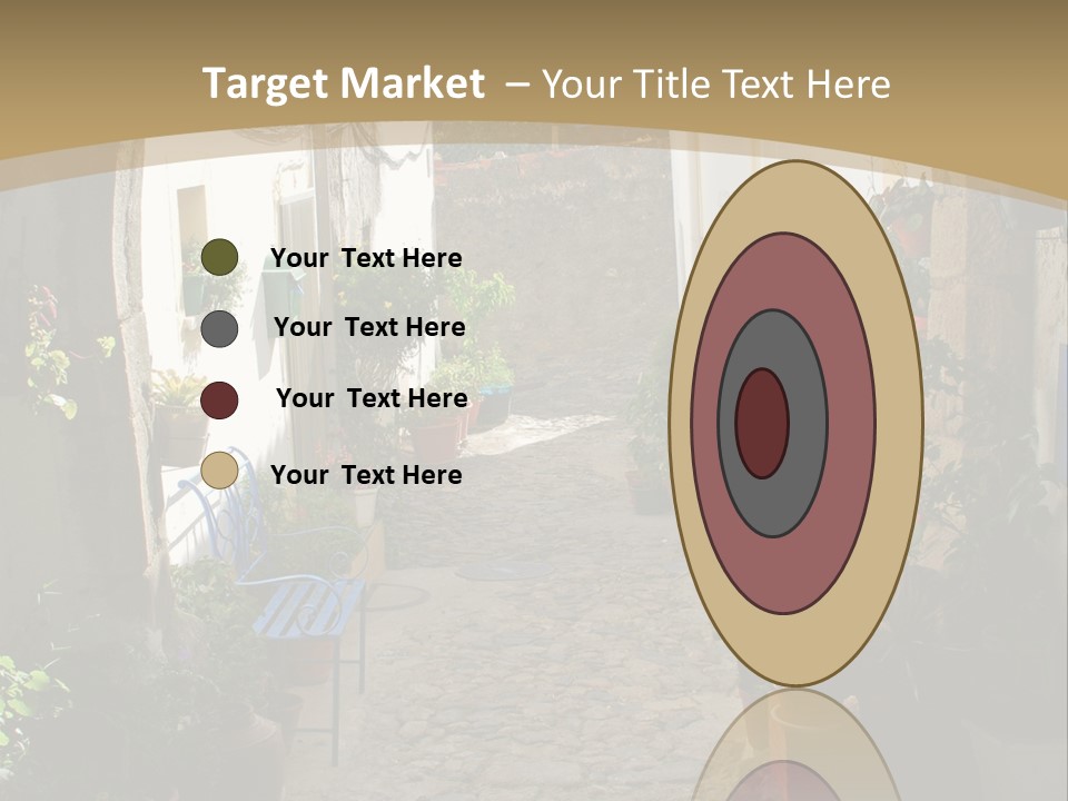 Wall Cottage Home PowerPoint Template