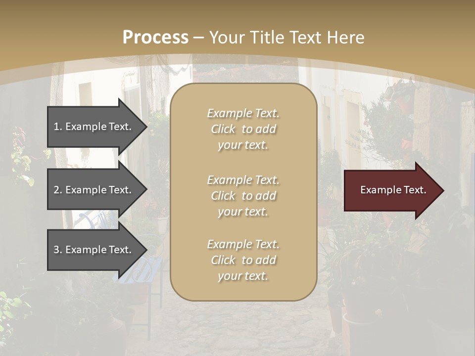 Wall Cottage Home PowerPoint Template