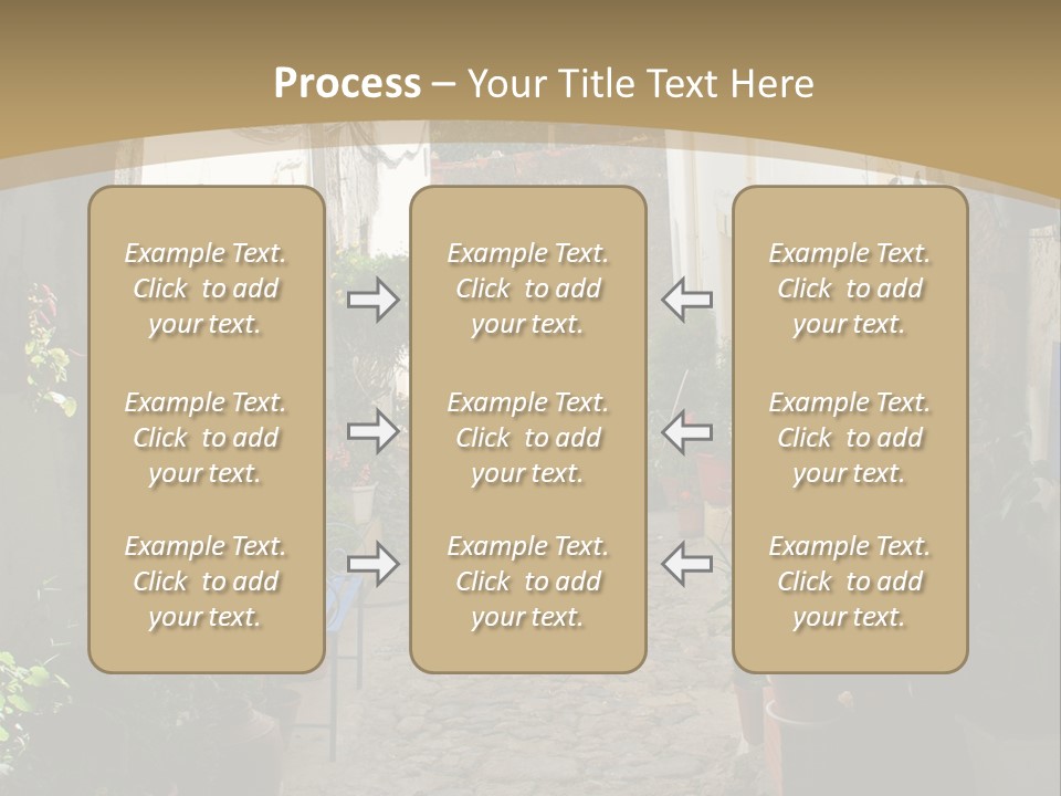 Wall Cottage Home PowerPoint Template