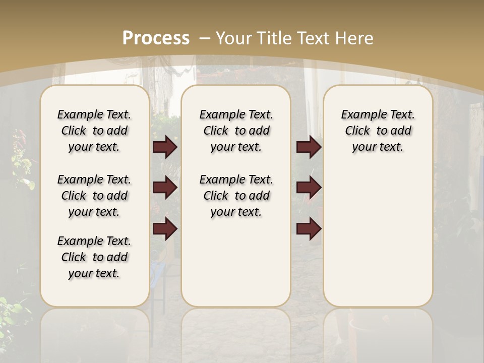 Wall Cottage Home PowerPoint Template