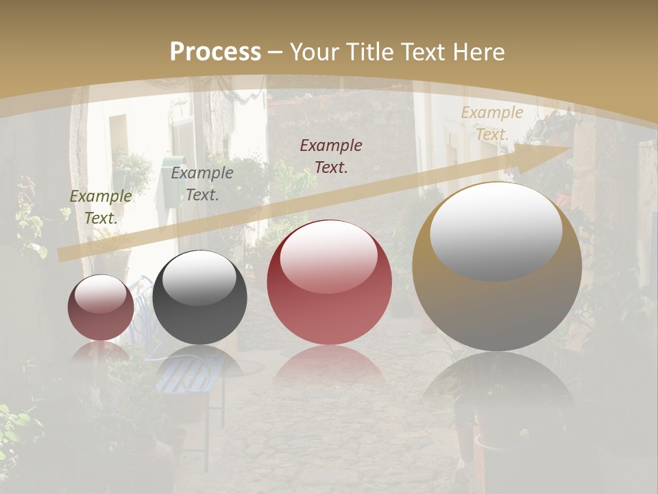 Wall Cottage Home PowerPoint Template