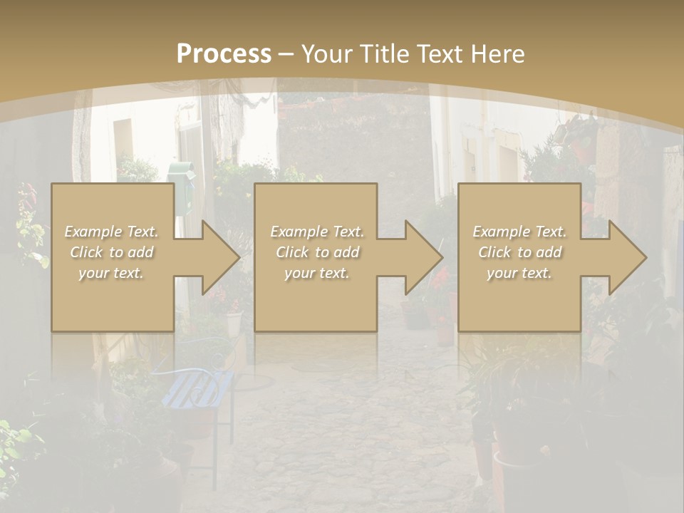Wall Cottage Home PowerPoint Template