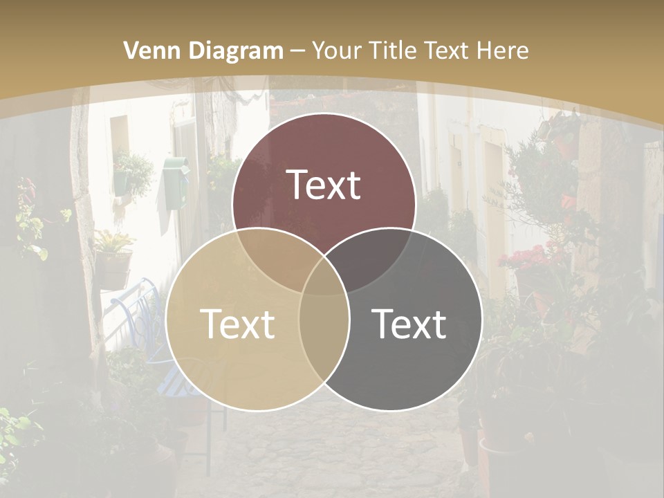 Wall Cottage Home PowerPoint Template