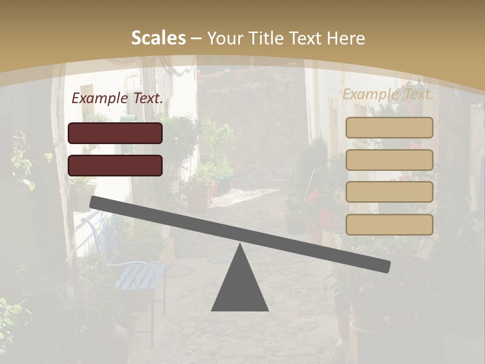 Wall Cottage Home PowerPoint Template