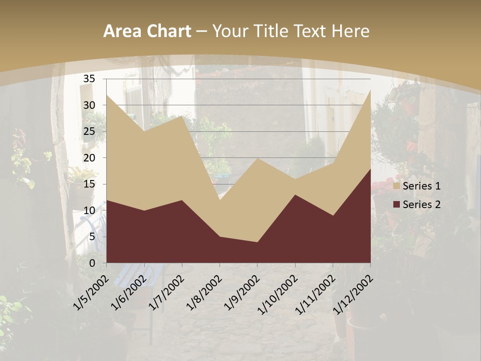 Wall Cottage Home PowerPoint Template
