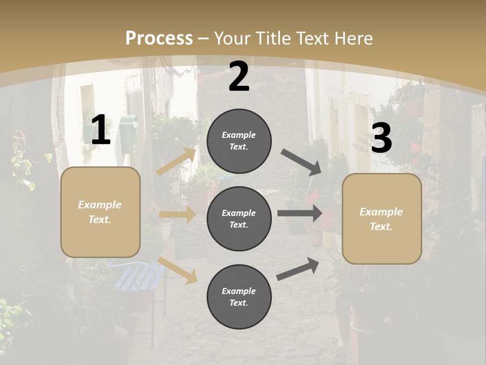 Wall Cottage Home PowerPoint Template