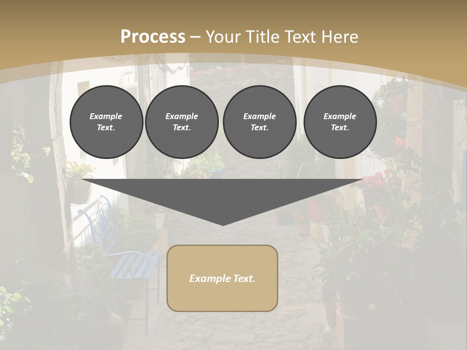 Wall Cottage Home PowerPoint Template
