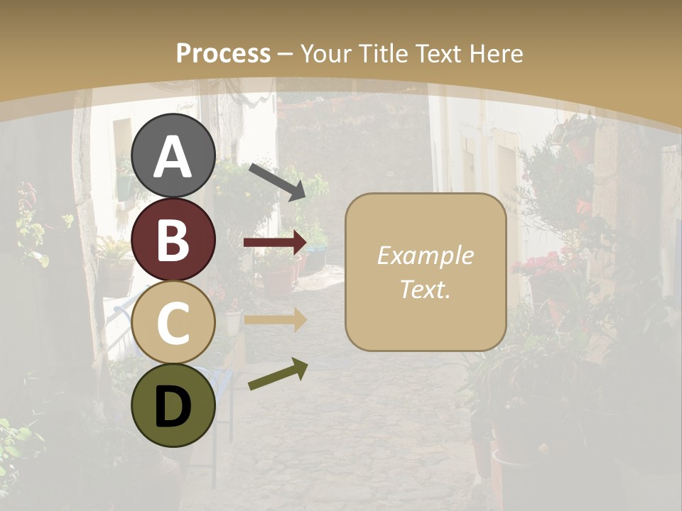 Wall Cottage Home PowerPoint Template