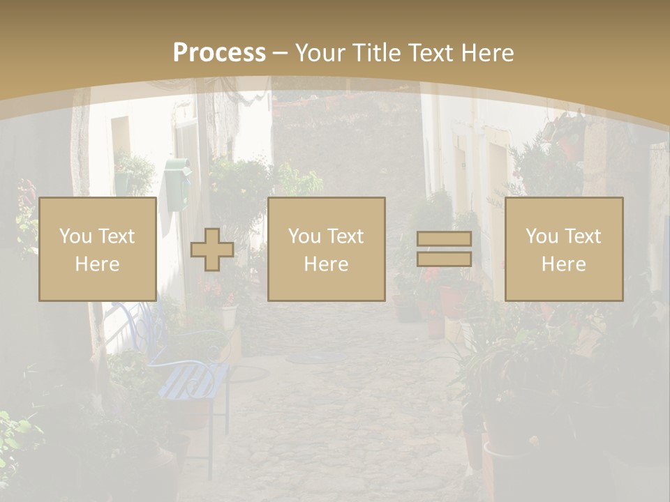 Wall Cottage Home PowerPoint Template