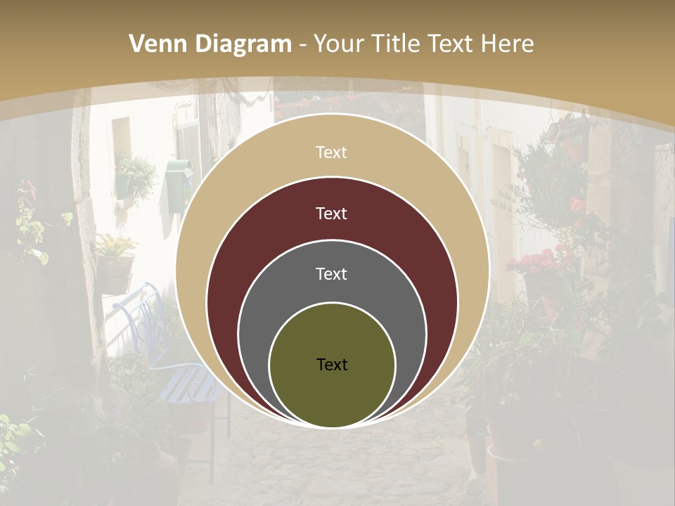 Wall Cottage Home PowerPoint Template