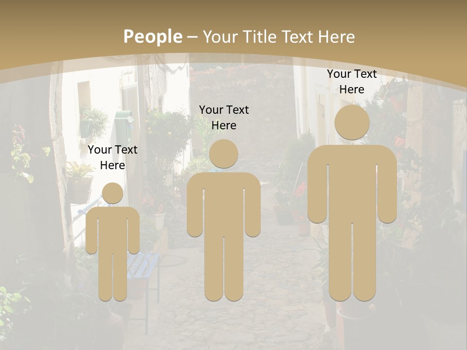 Wall Cottage Home PowerPoint Template