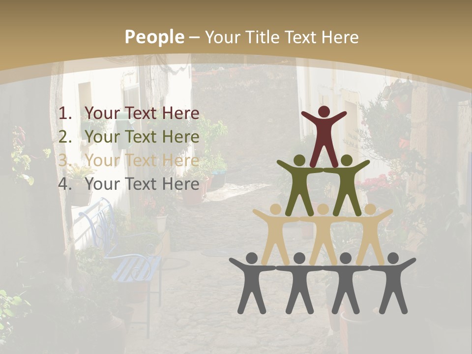 Wall Cottage Home PowerPoint Template