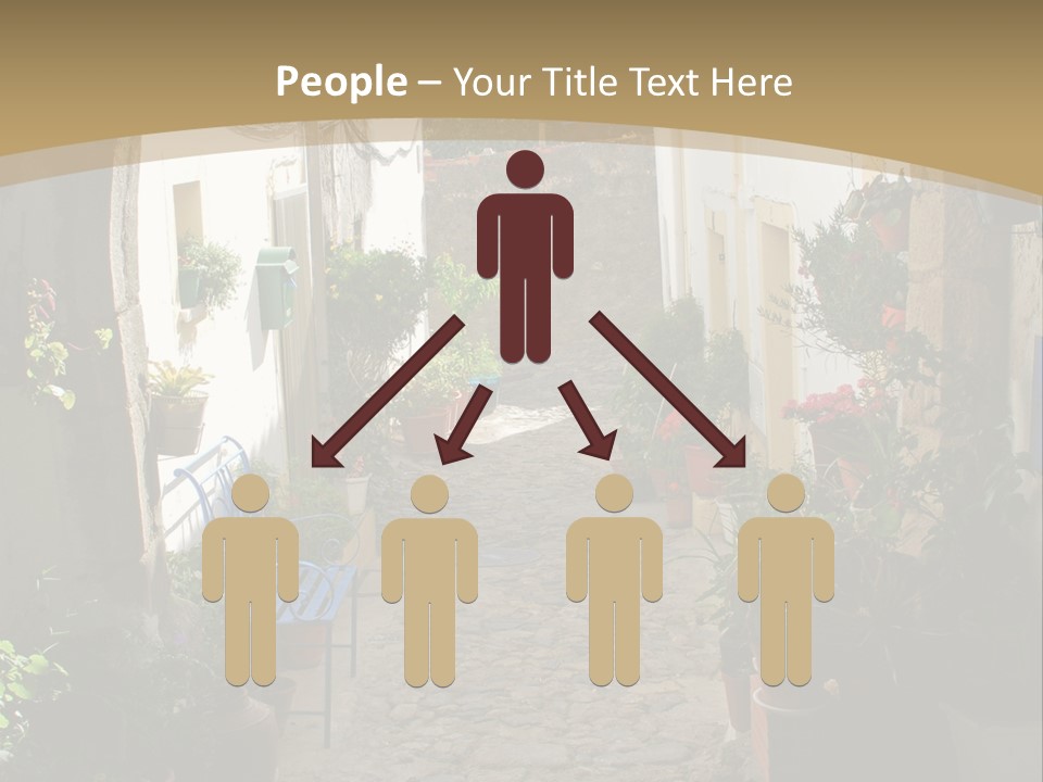 Wall Cottage Home PowerPoint Template