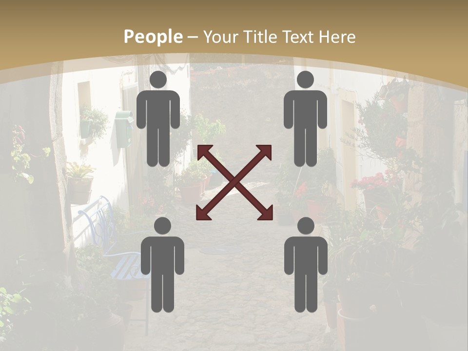 Wall Cottage Home PowerPoint Template