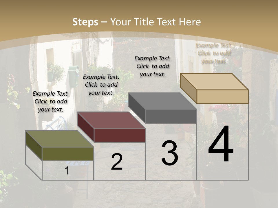 Wall Cottage Home PowerPoint Template