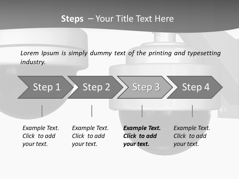 Lens Technology Camera PowerPoint Template