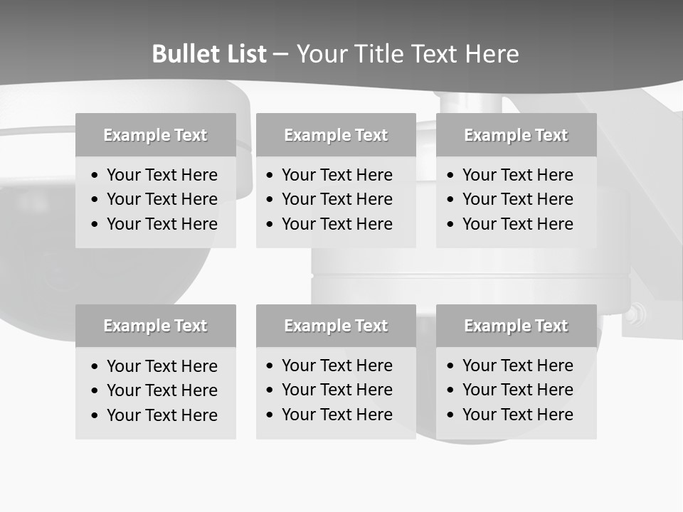 Lens Technology Camera PowerPoint Template