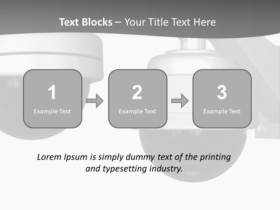 Lens Technology Camera PowerPoint Template