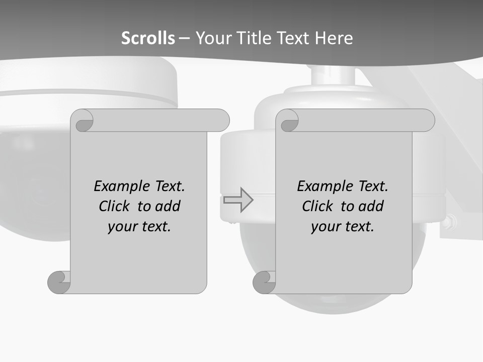 Lens Technology Camera PowerPoint Template