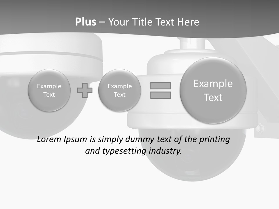 Lens Technology Camera PowerPoint Template