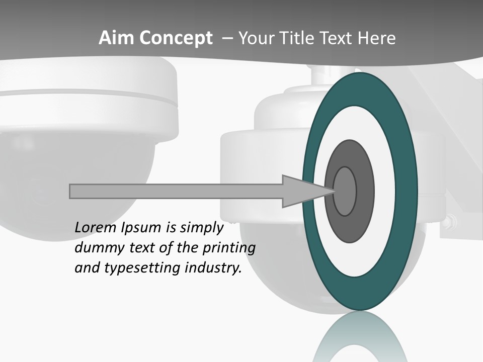 Lens Technology Camera PowerPoint Template