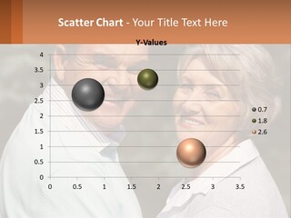 Greyhaired Male Couple PowerPoint Template