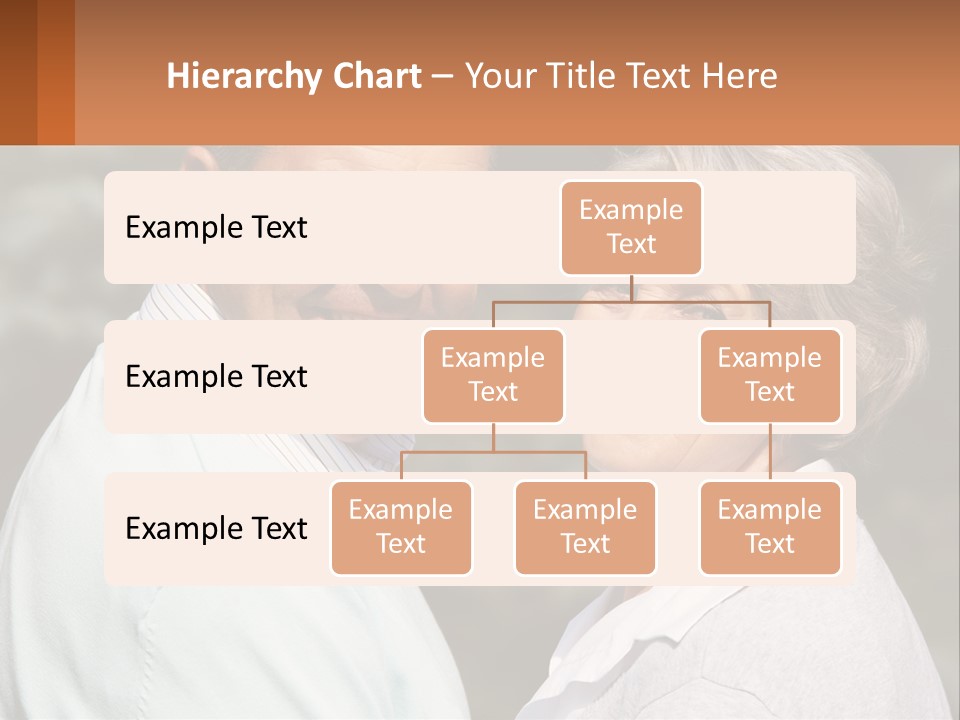 Greyhaired Male Couple PowerPoint Template