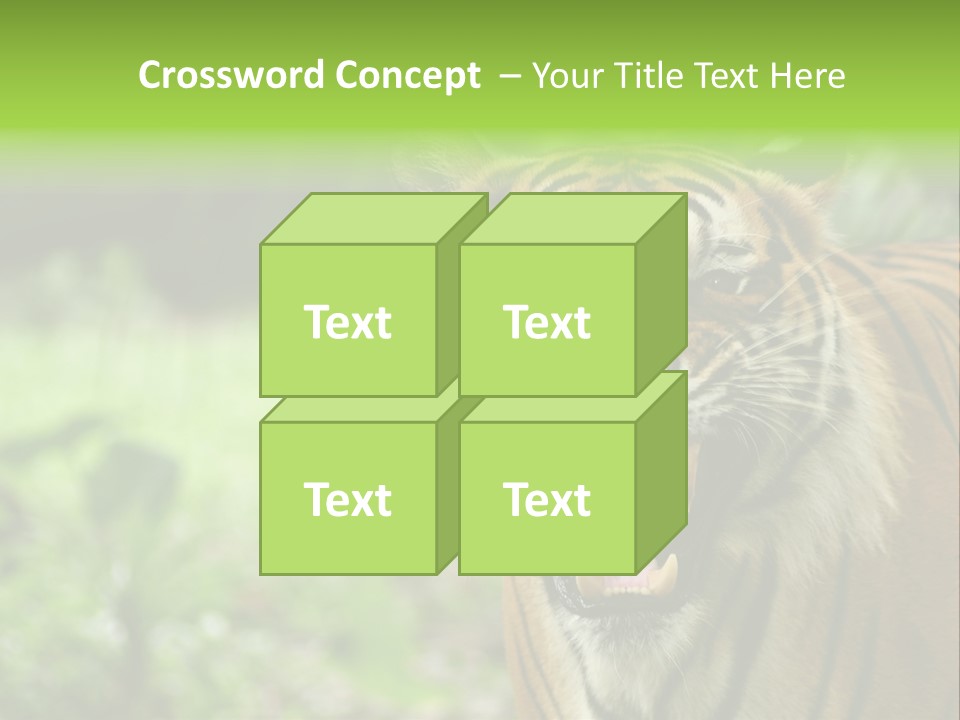 Beauty Safari Scare PowerPoint Template
