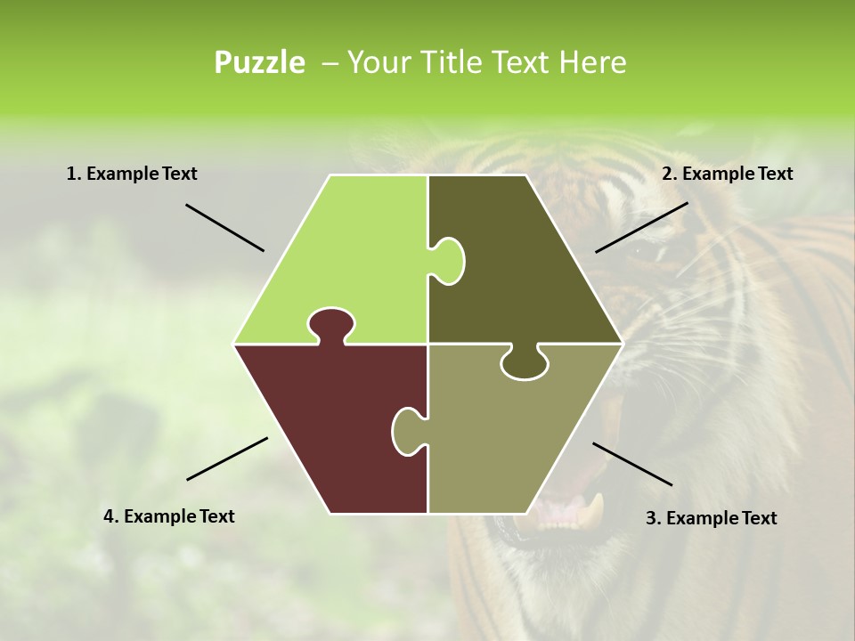 Beauty Safari Scare PowerPoint Template