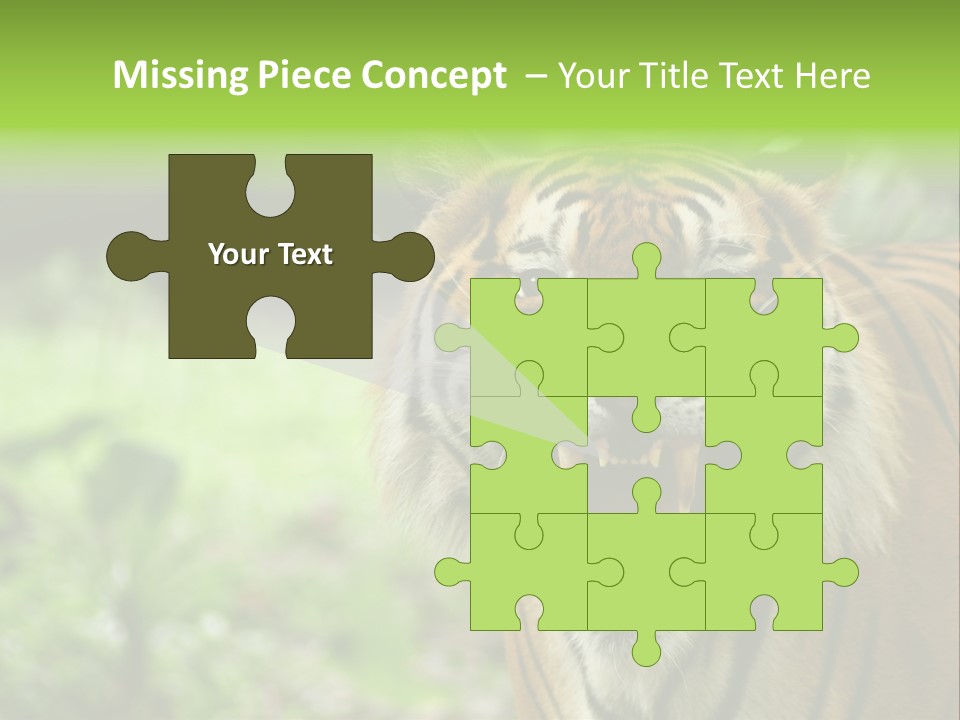 Beauty Safari Scare PowerPoint Template