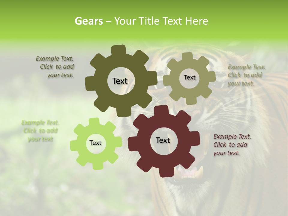 Beauty Safari Scare PowerPoint Template
