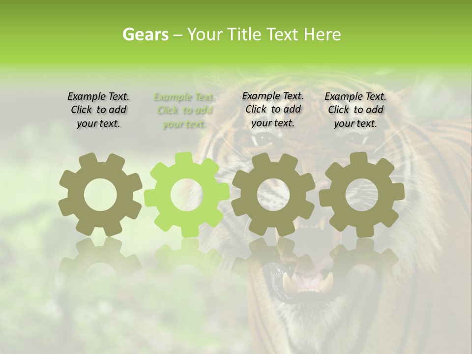 Beauty Safari Scare PowerPoint Template