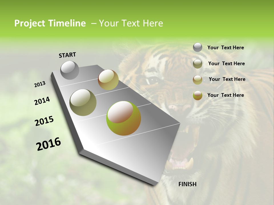 Beauty Safari Scare PowerPoint Template