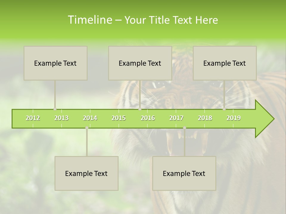 Beauty Safari Scare PowerPoint Template