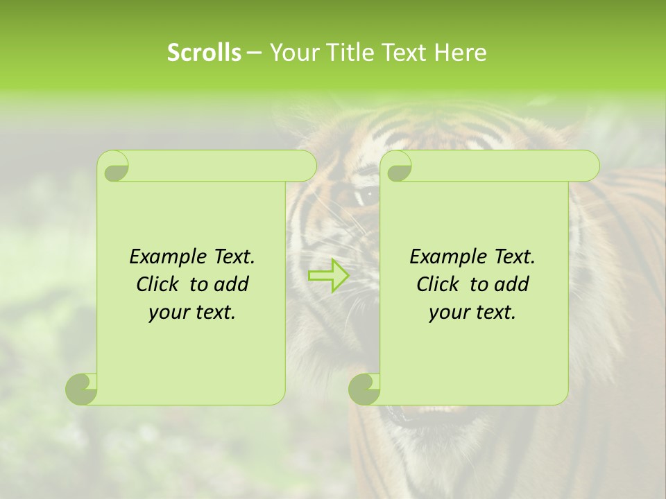 Beauty Safari Scare PowerPoint Template