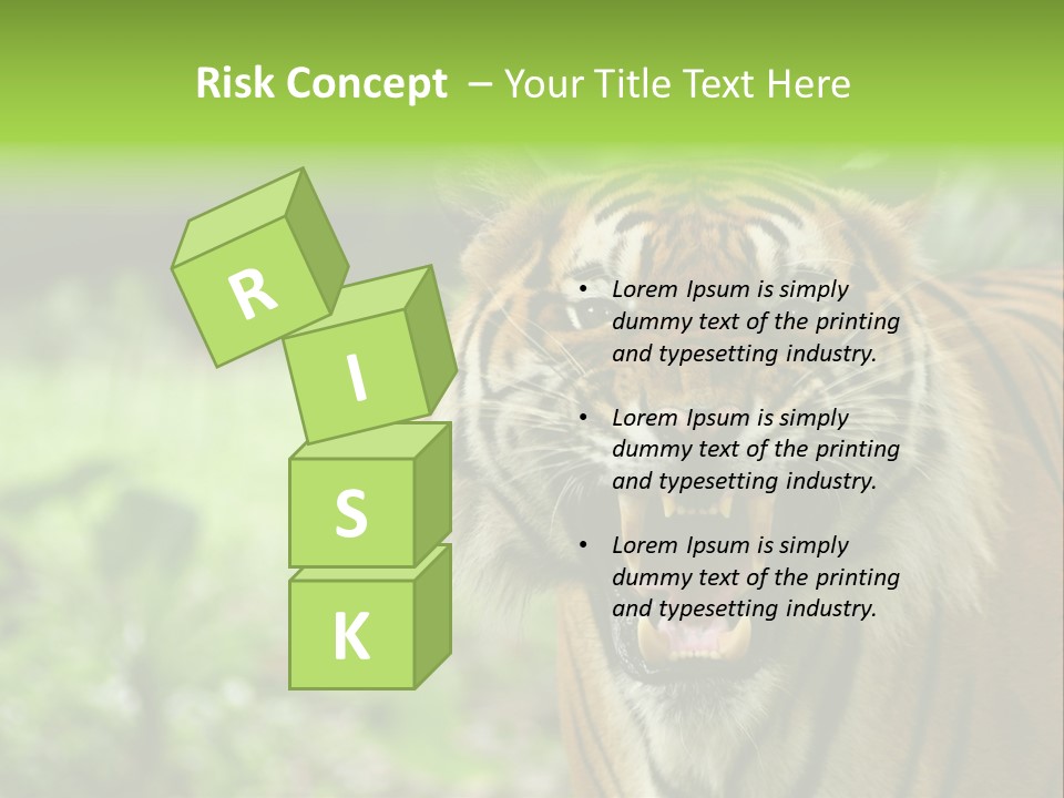 Beauty Safari Scare PowerPoint Template