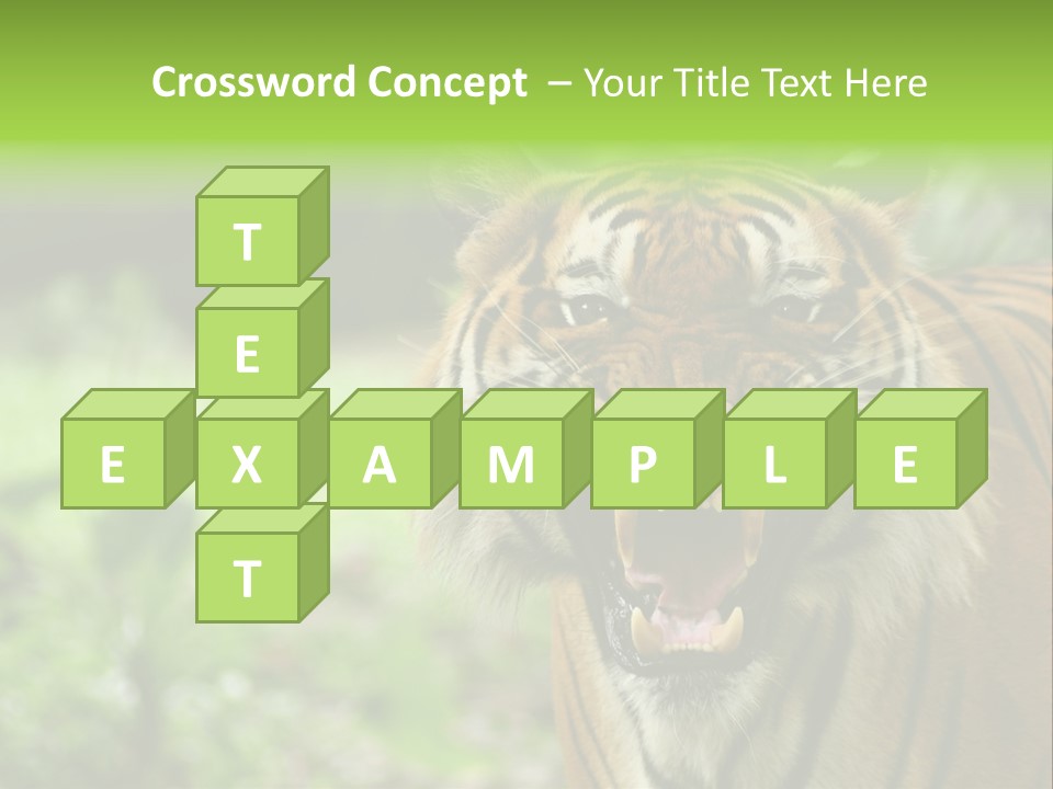 Beauty Safari Scare PowerPoint Template