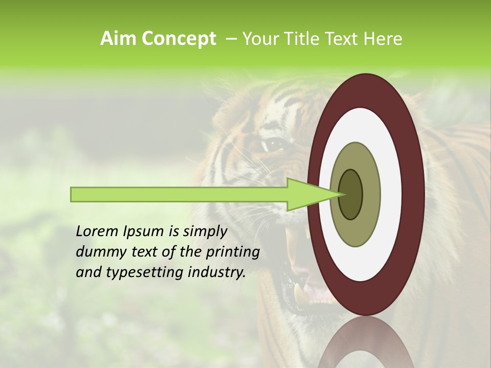 Beauty Safari Scare PowerPoint Template