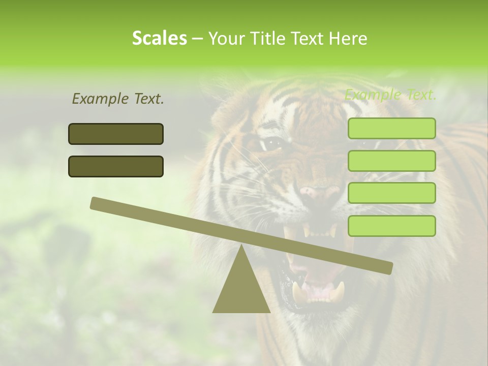 Beauty Safari Scare PowerPoint Template