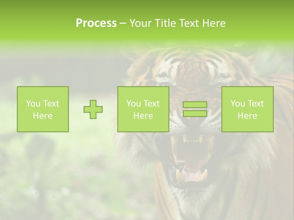 Beauty Safari Scare PowerPoint Template