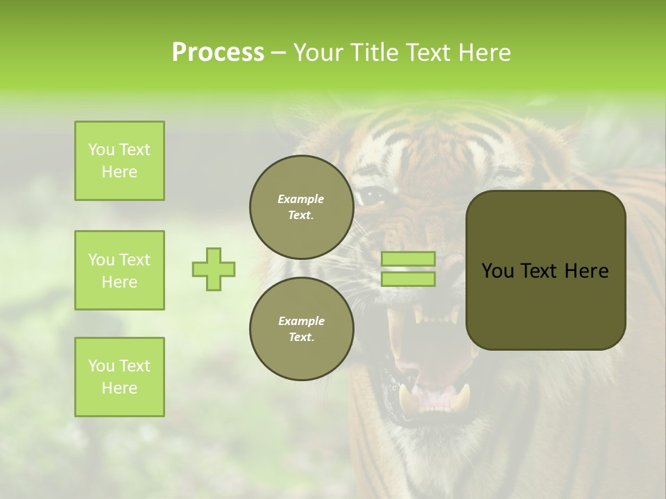 Beauty Safari Scare PowerPoint Template