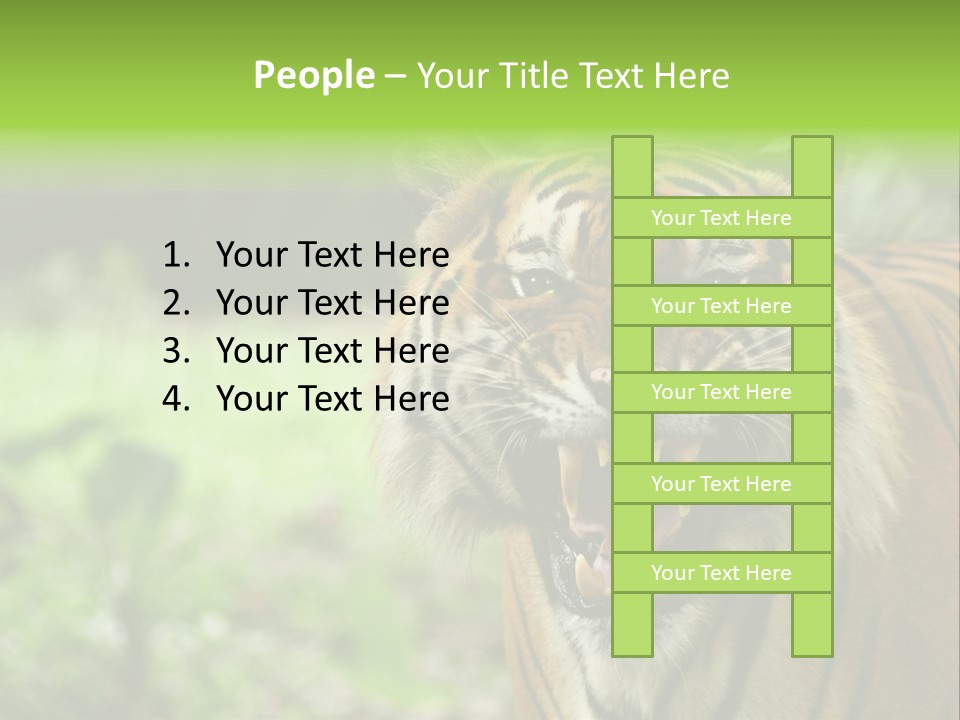 Beauty Safari Scare PowerPoint Template