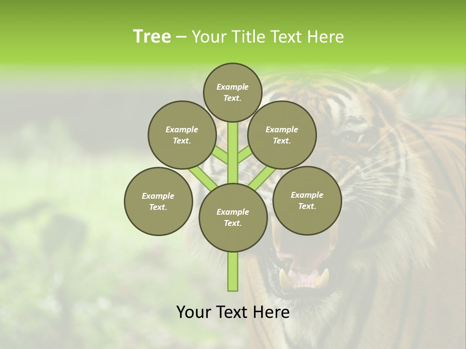 Beauty Safari Scare PowerPoint Template
