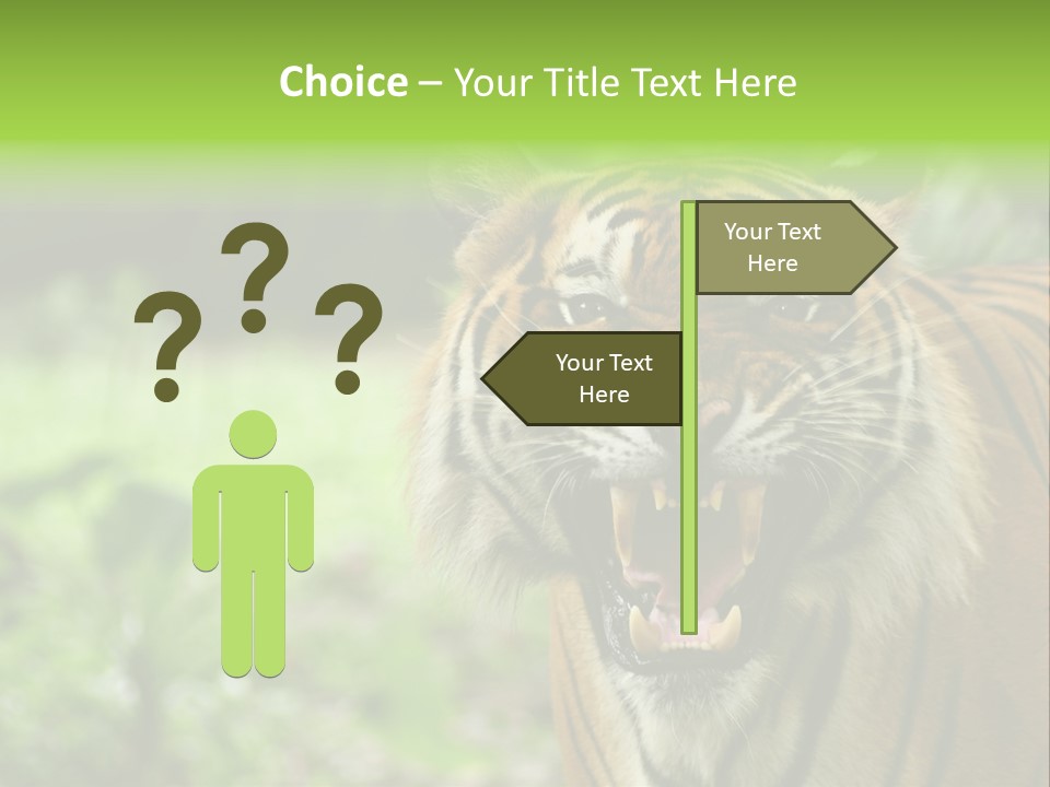 Beauty Safari Scare PowerPoint Template