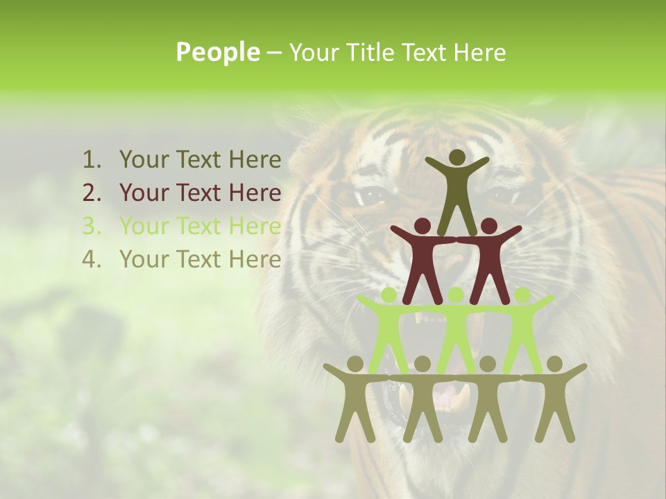 Beauty Safari Scare PowerPoint Template