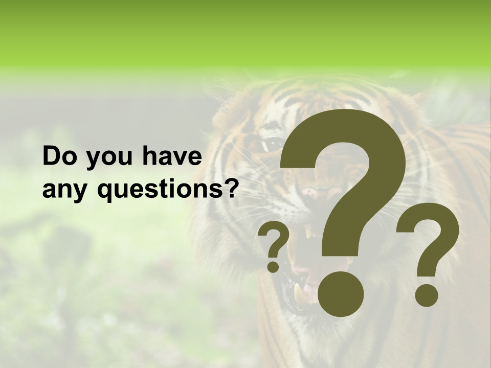 Beauty Safari Scare PowerPoint Template