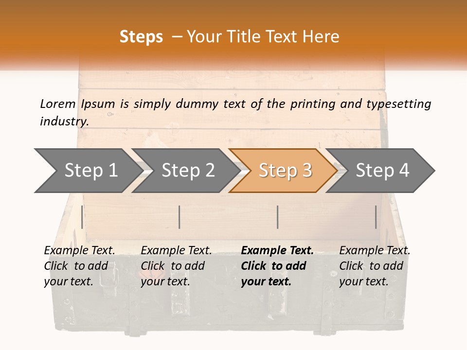 Military Wood Old PowerPoint Template