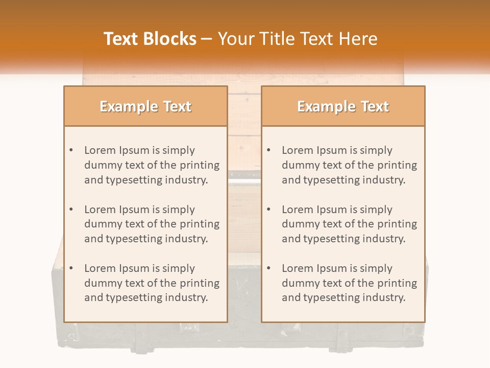 Military Wood Old PowerPoint Template