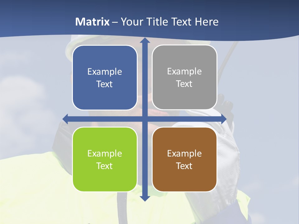 Walkietalkie Wear Site PowerPoint Template