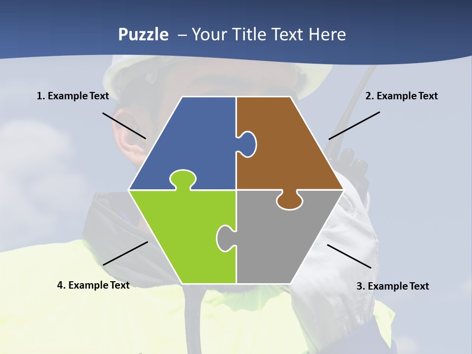 Walkietalkie Wear Site PowerPoint Template